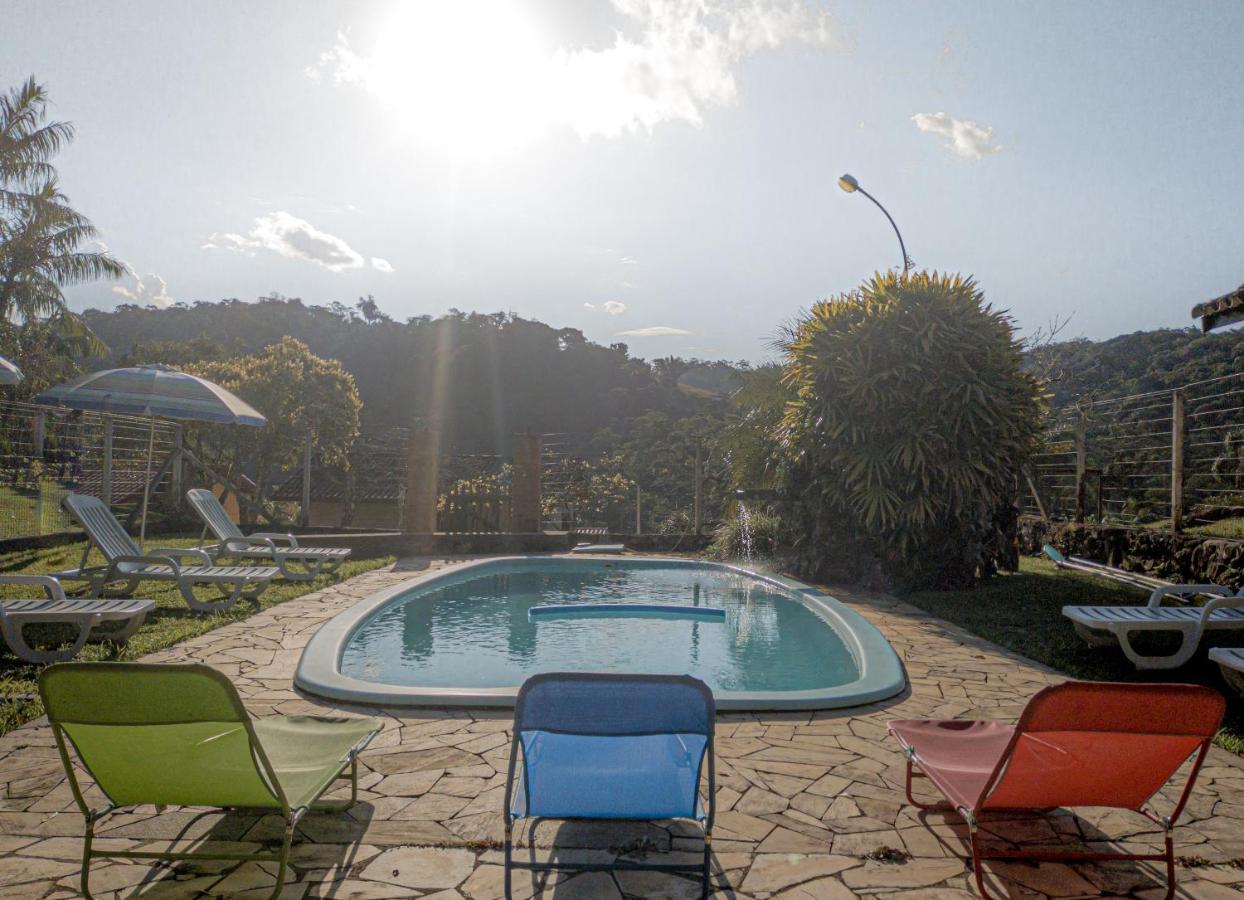 Pousada Recanto Dos Pinheiros Pilar do Sul Exterior foto