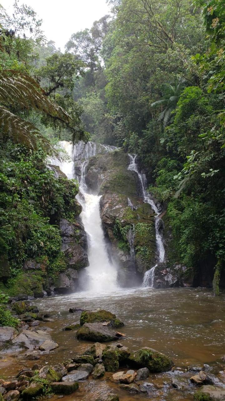 Pousada Recanto Dos Pinheiros Pilar do Sul Exterior foto
