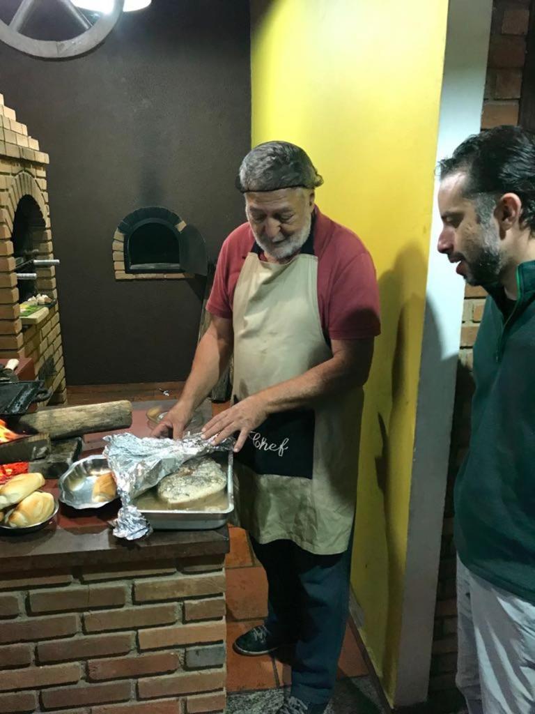 Pousada Recanto Dos Pinheiros Pilar do Sul Exterior foto